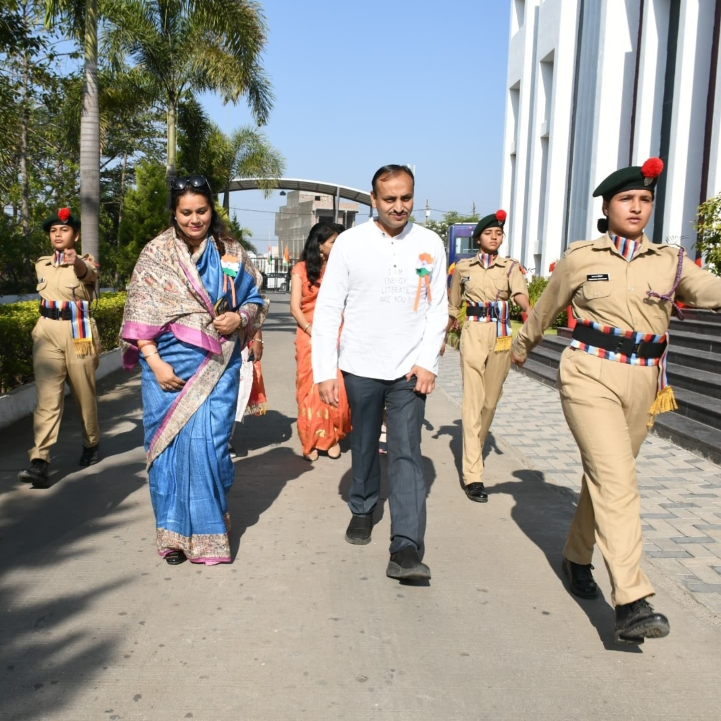 🌟A Radiant Republic Day Celebration at Medicaps International School!🌟