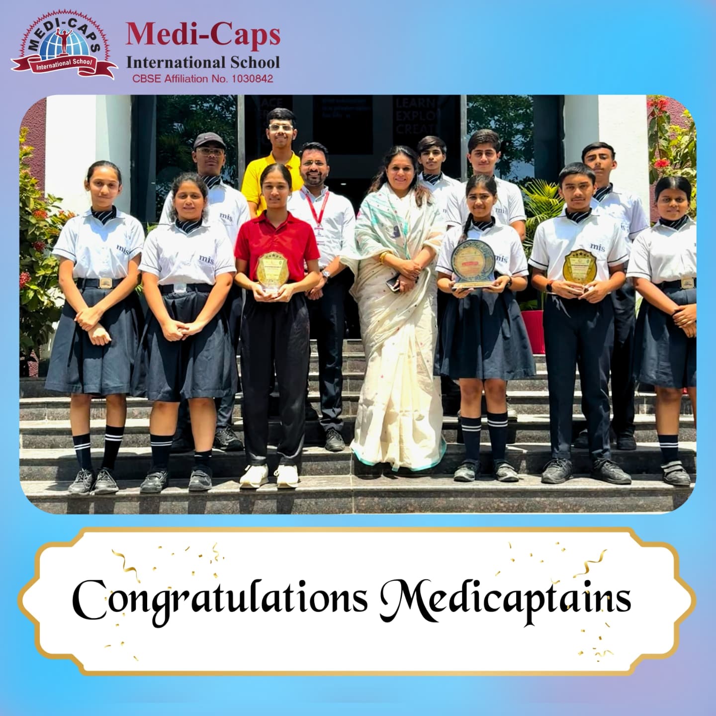 Proud Moment for MIS!