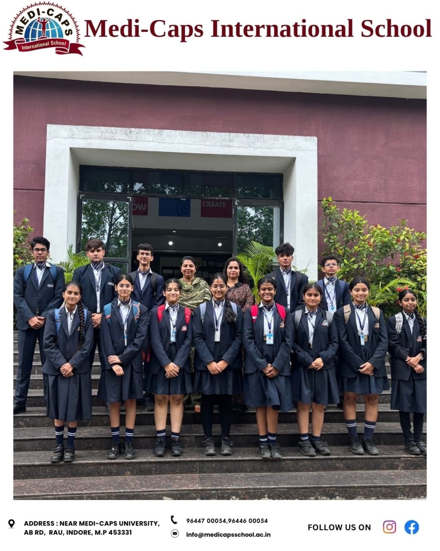 Our senior students had an incredible opportunity to witness live surgeries at Choithram Hospital! 🏥🩺
