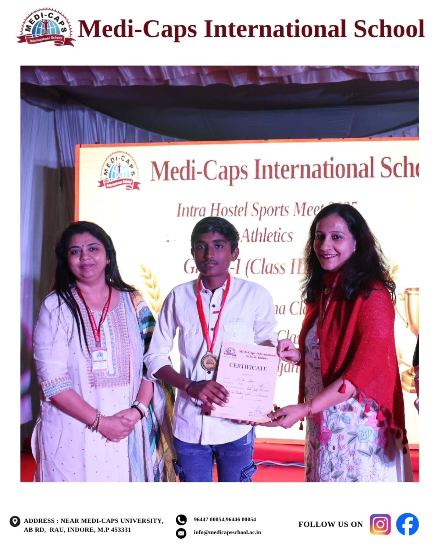 ✨🌟 Hostel Day Celebration — Medi-Caps International School 🌟✨