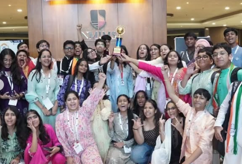 Medi-Caps International School at Indore Democratic Summit — Empowering Voices. Inspiring Leaders. 🌟