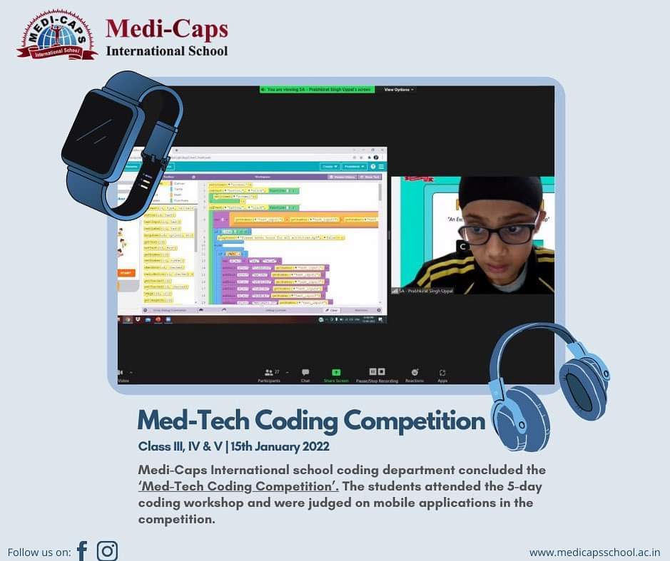 MED TECH CODING COMPETITION CLASS 3 TO 5