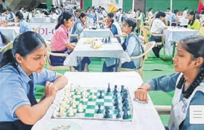 District Level Chess Competition Organised by School Education Department